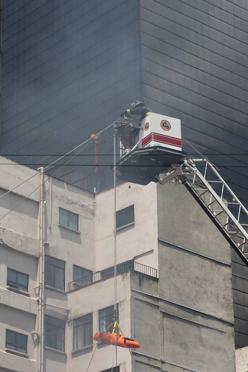 Simulacro de terremoto en México. Fuente: archivo.