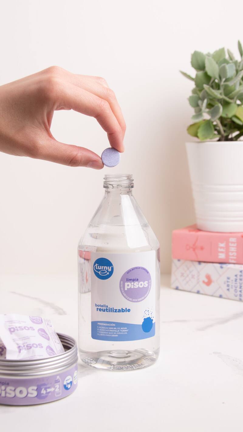 Turny ofrece productos en formato de pastillas