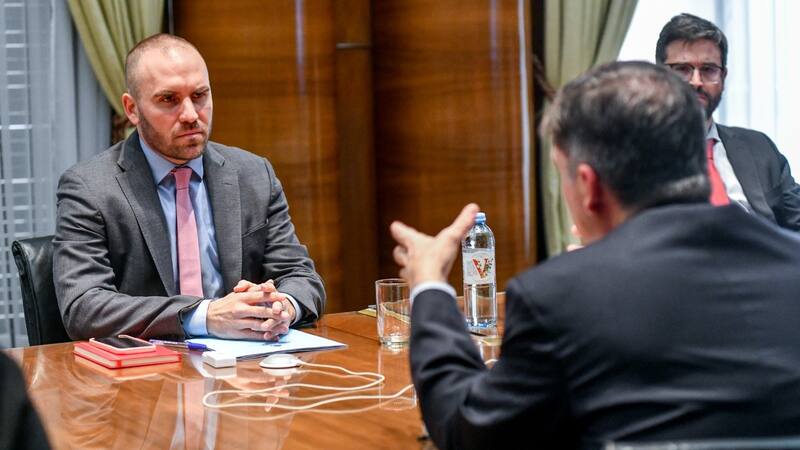 Fernando Morra y Martín Guzmán, ahora socios en Suramericana Visión