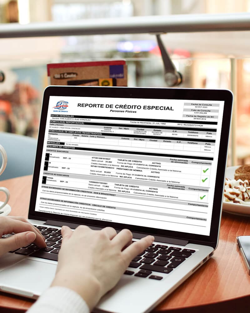 Consuta gratis tu Buró de Crédito. Fuente: Buró de Crédito.