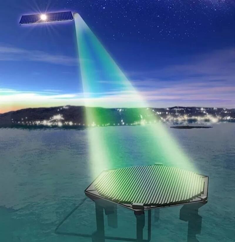 Paneles solares en el espacio podrán transmitir la energía eléctrica a instalaciones en la Tierra.