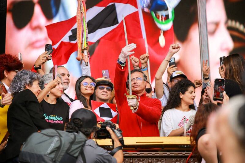 Gustavo Petro se mostró decidido a llevar adelante la consulta por la reforma laboral (Fuente: Archivo).