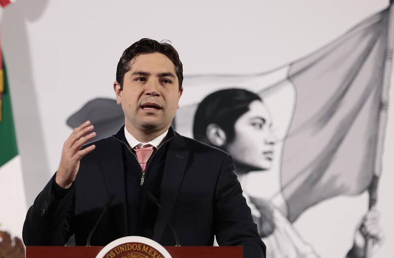 El titular del Servicio de Administración Tributaria (SAT), Antonio Martínez Dagnino. Fuente: EFE.