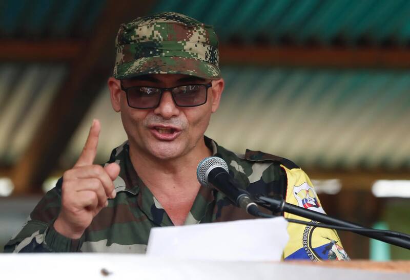 Néstor Gregorio Vera Fernández, alias "Iván Mordisco", lider del Estado Mayor Central (EMC), principal disidencia de las FARC (Fuente: EFE).