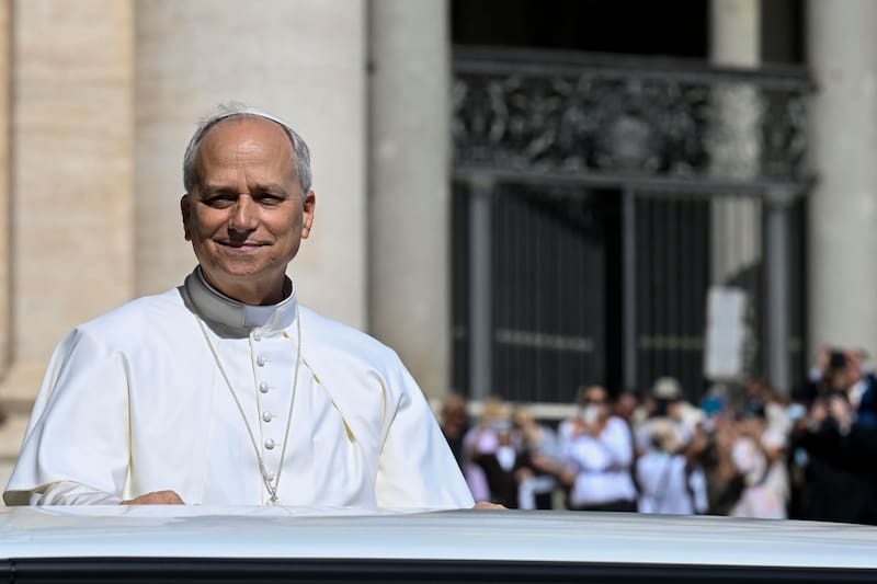 Papa León XIV. Fuente: Archivo.