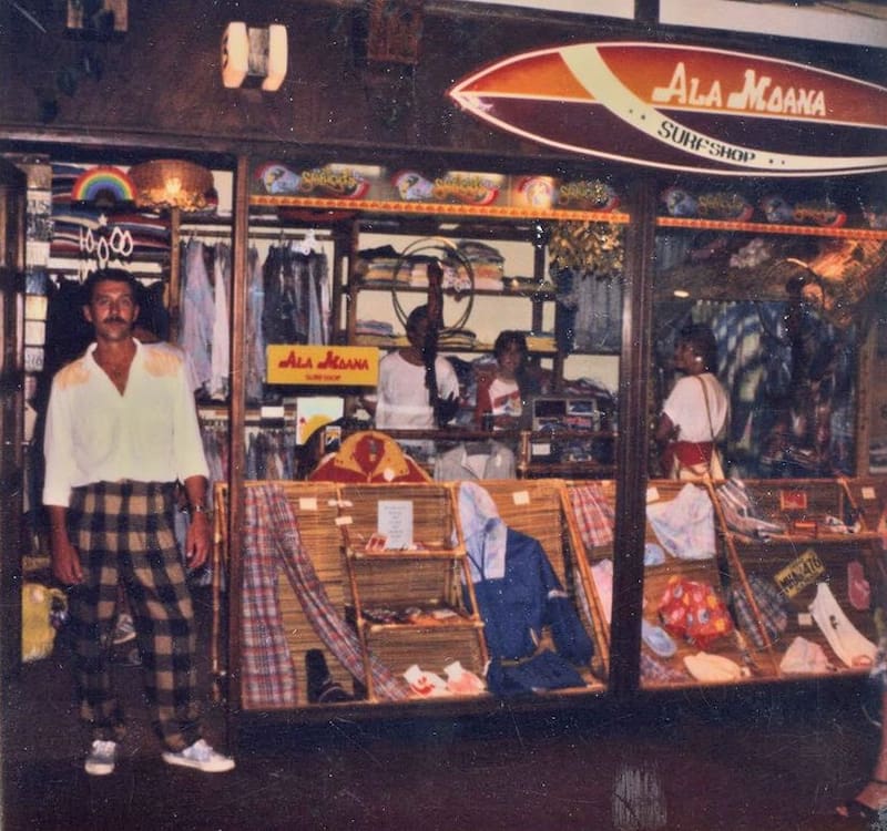 El local original de Ala Moana inaugurado en 1979.