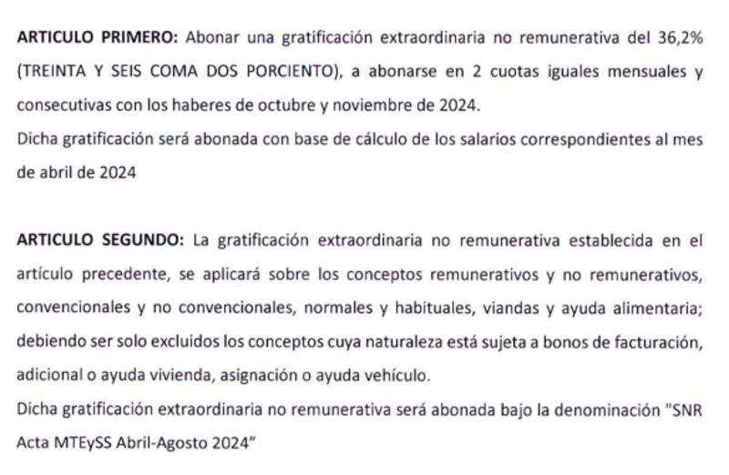 El noviembre se liquidará la segunda cuota de la segunda gratificación extraordinaria acordada por la UOCRA