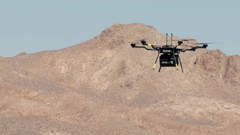 La tecnología Leonidas se puede utilizar tanto en vehículos terrestres como en otros drones(Fuente: Epirus)