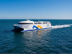 Buquebus presentó “China Zorrilla”, el primer buque 100% eléctrico