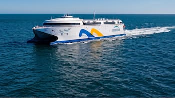 Buquebus presentó “China Zorrilla”, el primer buque 100% eléctrico