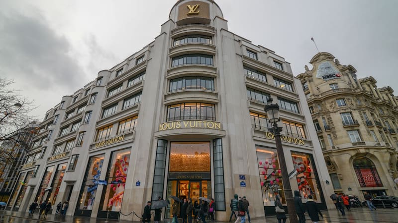 Louis Vouitton de las marcas más compradas por extranjeros en España