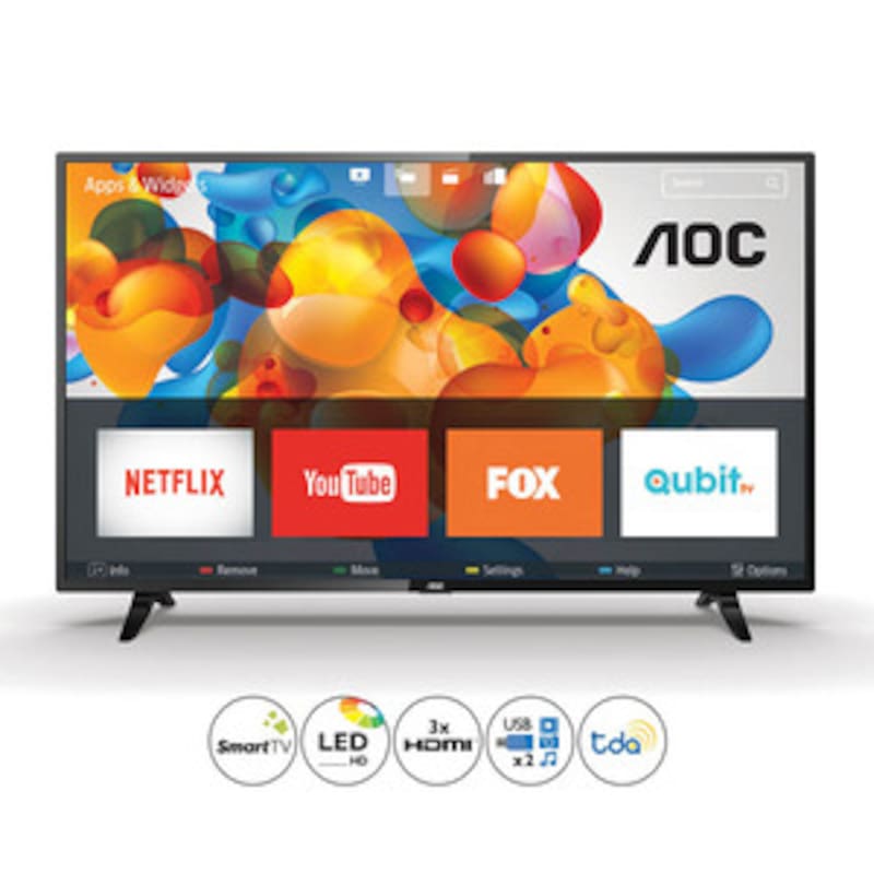 Smart led tv Samsung 32 pulgadas HD. Fuente: Musimundo.