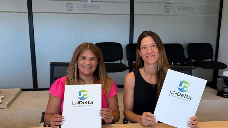 Carolina Farias y Bárbara Anzini suscribieron el convenio