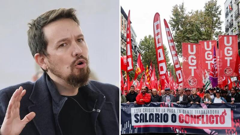 Pablo Iglesias mandó "a la mierda" a los sindicatos por apoyar pactos con la derecha.