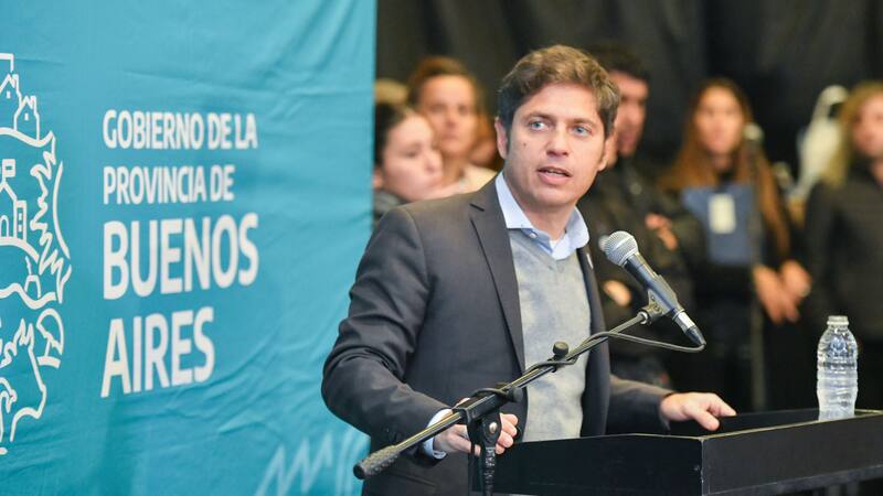 Axel Kicillof, gobernador de Buenos Aires