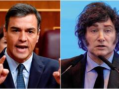 Vandalismo contra Messi: Milei le pidió a Pedro Sánchez que garantice la seguridad de los argentinos en España