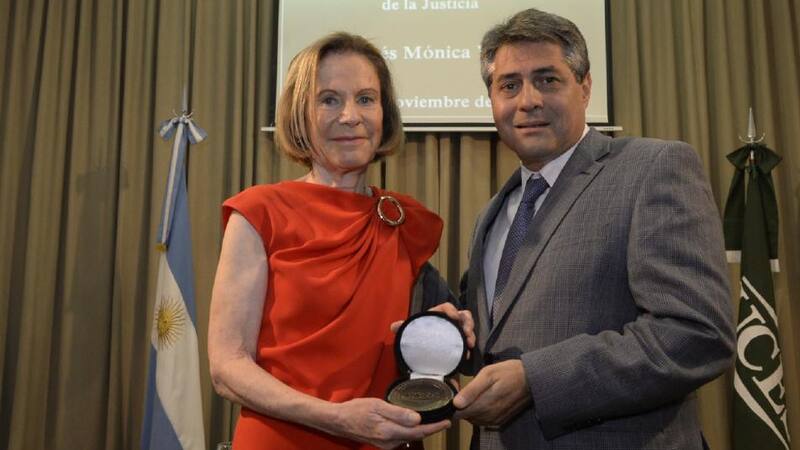 La jueza Inés Weinberg de Roca fue homenajeada en un acto