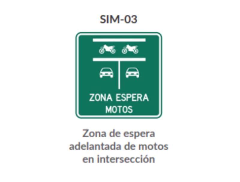 En Colombia ya rigen las nuevas señales de tránsito orientadas a mejorar la seguridad de los motociclistas. (Fuente: Archivo)