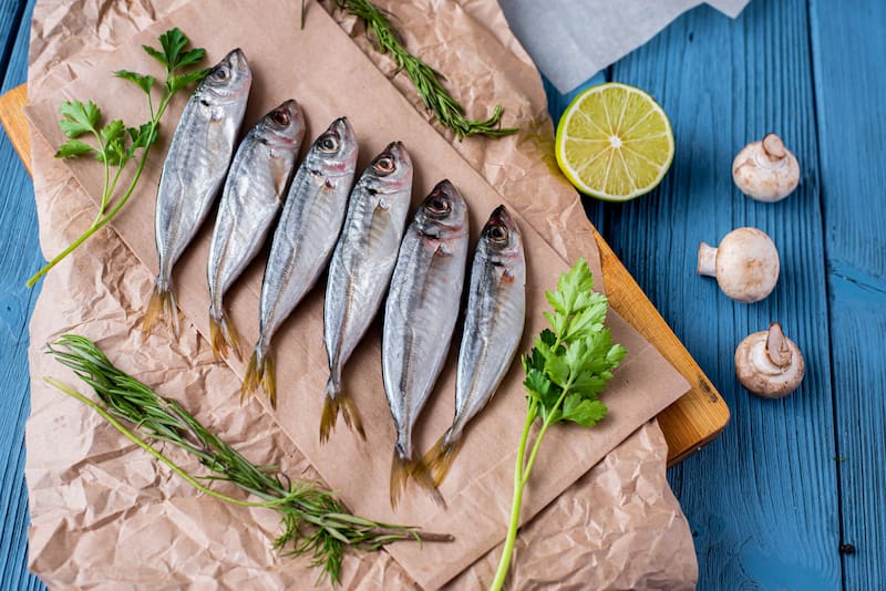 El jurel es un pescado azul con muchos nutrientes (Fuente: Shutterstock)
