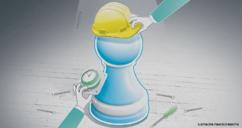 Es necesario dejar de mirar la coyuntura como único norte y empezar a construir una estrategia de desarrollo sostenida en el tiempo. (Fuente: Cronista departamento Arte)