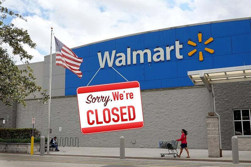 Walmart cerrará las puertas de sucursales en todo Estados Unidos. Fuente: Archivo.