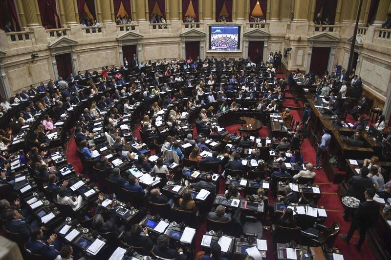 La Cámara de Diputados comenzó a sesionar ayer y se prevé que el tratamiento dure algunos días más.