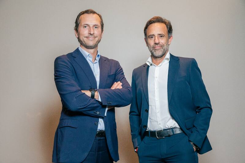 Pedro Palma de Apex y Diego Barral, nuevo CEO del Grupo Ayudín, como se llama ahora Clorox Argentina