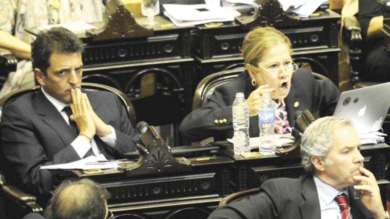 Massa votó en contra. Pero sus aliados colaboraron con el quórum