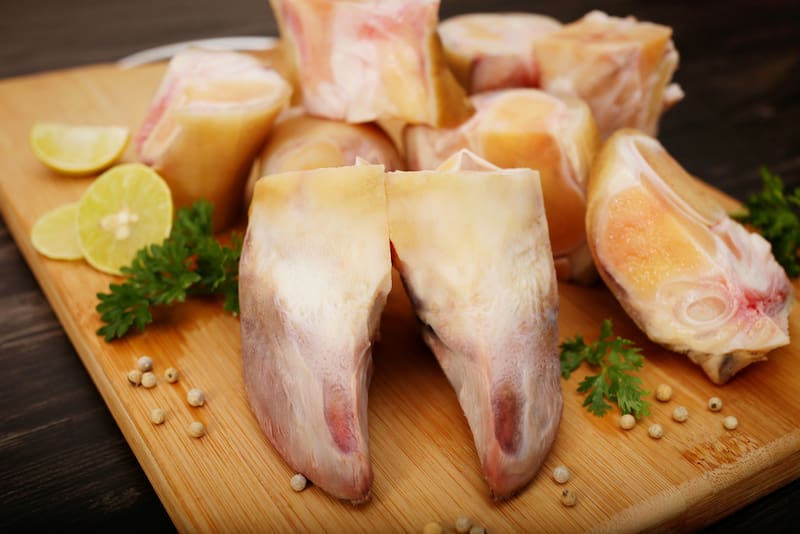 Patas de res. Fuente: Shutterstock.