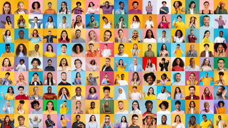 Pesonas felices en el mundo. Fuente: Shutterstock.