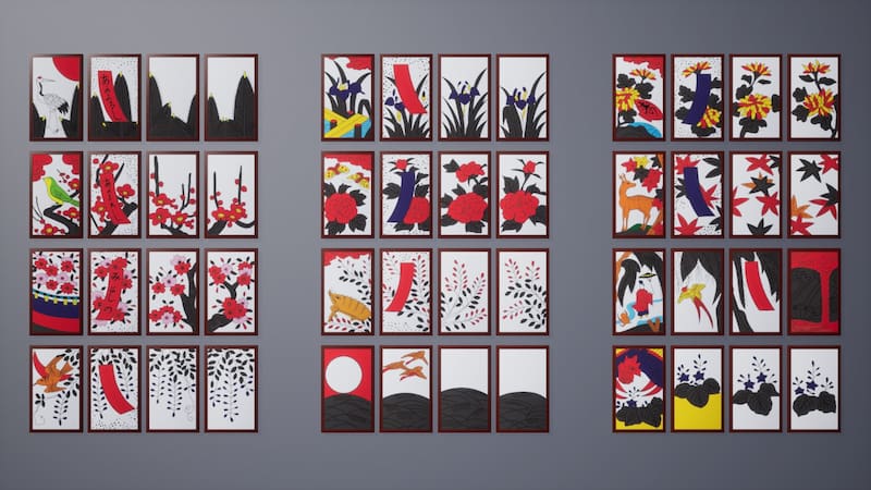 Los naipes hanafuda fueron el primer producto que lanzó Nintendo