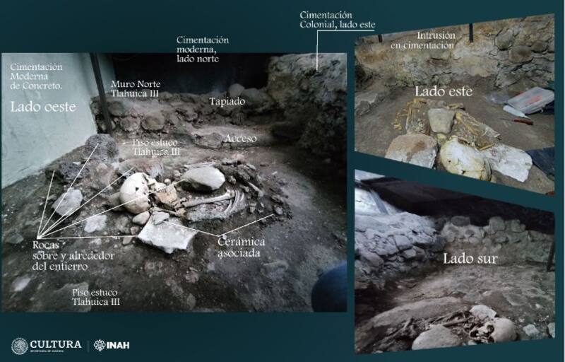 Trabajo arqueológico en México. Fuente: INAH.