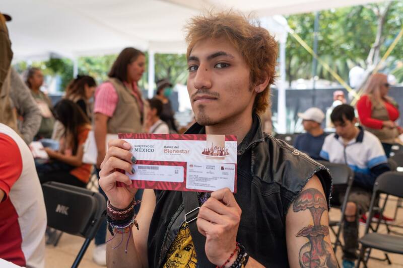 El programa del Gobierno que entrega bonos de 7 mil pesos a jóvenes. Fuente: Jóvenes Construyendo el Futuro