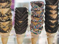 Las heladerías abren su temporada alta con opciones para todos los bolsillos