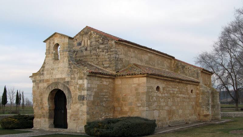 Iglesia de San Juan de Baños en Baños de Cerrato.