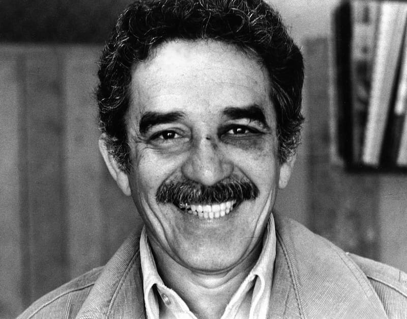 Gabriel García Márquez, días después de haber sido golpeado por Vargas Llosa