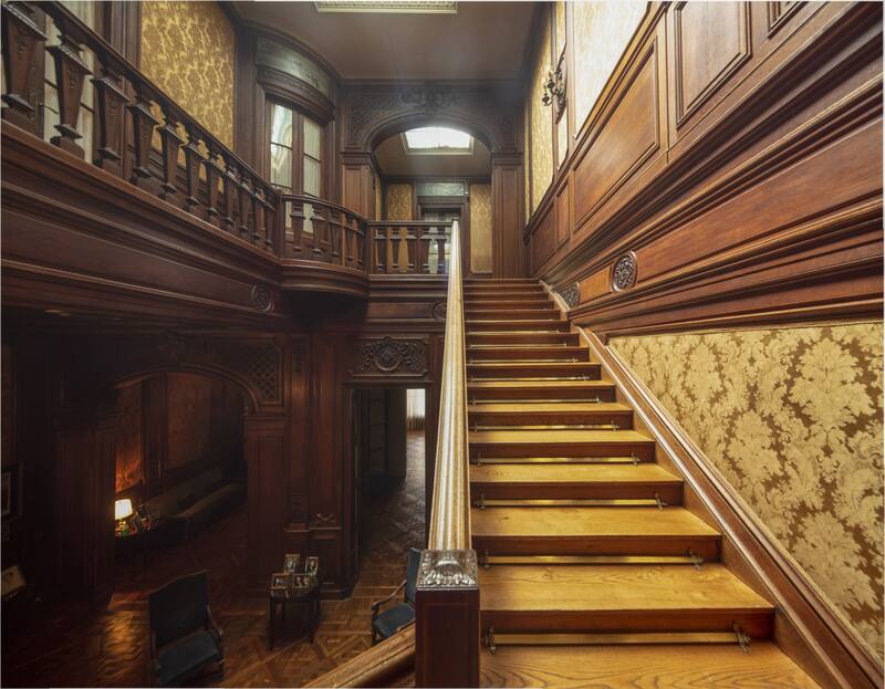 Los detalles de la casa están muy bien conservados