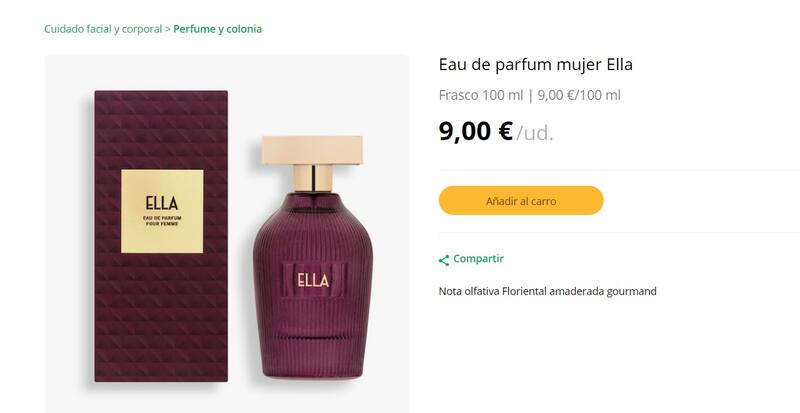 Mercadona: este perfume llamado Ella imita al famoso Black XS de Paco Rabanne. (Foto: www.mercadona.es).