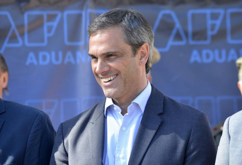 Guillermo Michel, titular de la Aduana