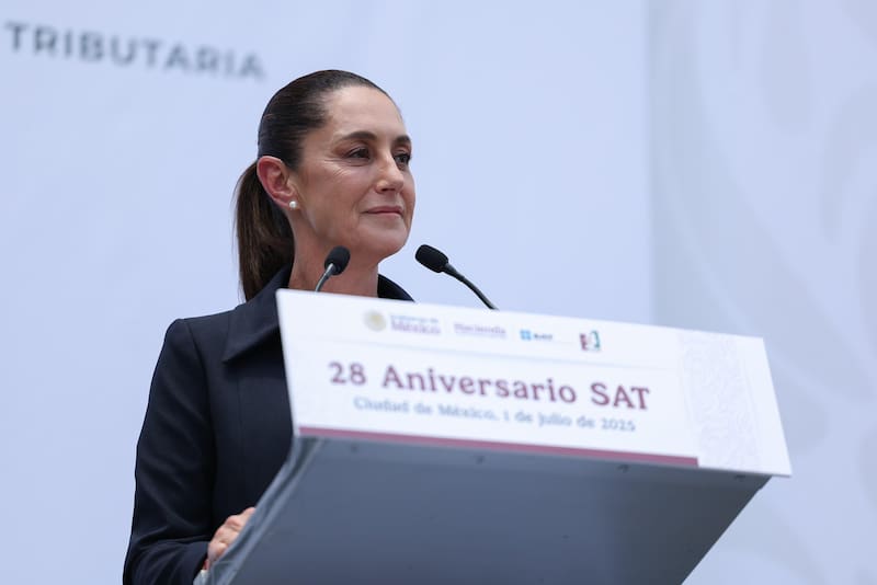 Claudia Sheinbaum, presidenta de México. Fuente: archivo.