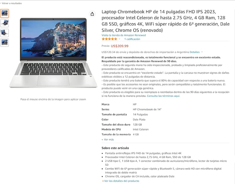 La oferta se puede ver aquí.