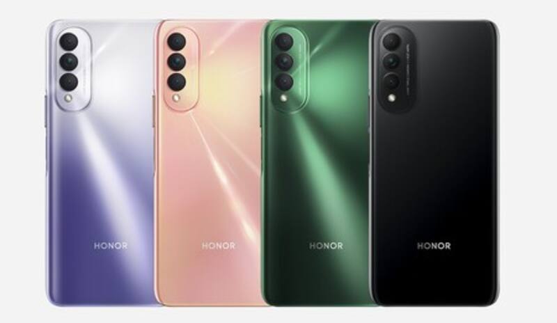 Los cuatro colores del Honor X20 SE.