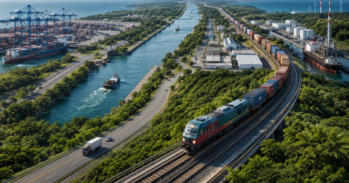 Transported Goodbye to the Panama Canal: a new ocean-to-ocean route transported 900 ...