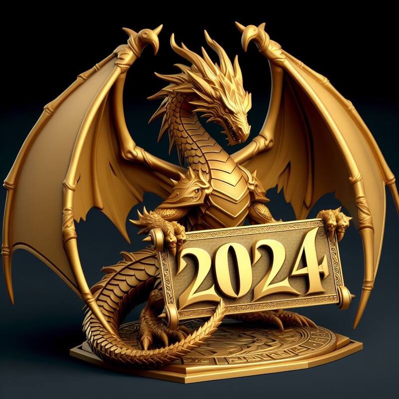 Dragón de Madera 2024. Fuente: Archivo.