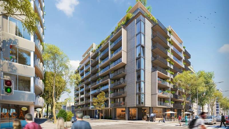 Los edificios de Azcuy cambiaron el barrio