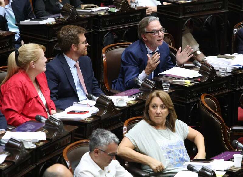 El jefe de la bancada de Hacemos Coalición Federal, Miguel Ángel Pichetto.