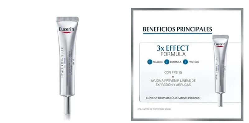 Contorno de ojos Eucerin Hyaluron-Filler. (Foto: eucerin.com)