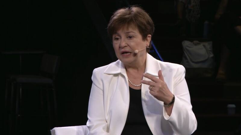 La directora gerente del FMI Kristalina Georgieva.