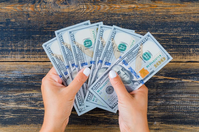 Dinero para mejorar la calidad de vida. Fuente: Archivo.