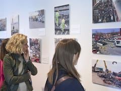 Inauguran una muestra fotográfica en homenaje a las víctimas del atentado terrorista del 11-M